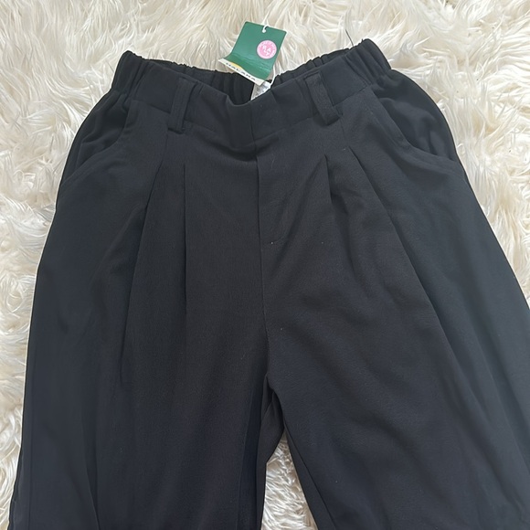 Halara Flex High Waisted Side Pocket Wide Leg Waffle Work Pants. Small Regular - Picture 6 of 8
